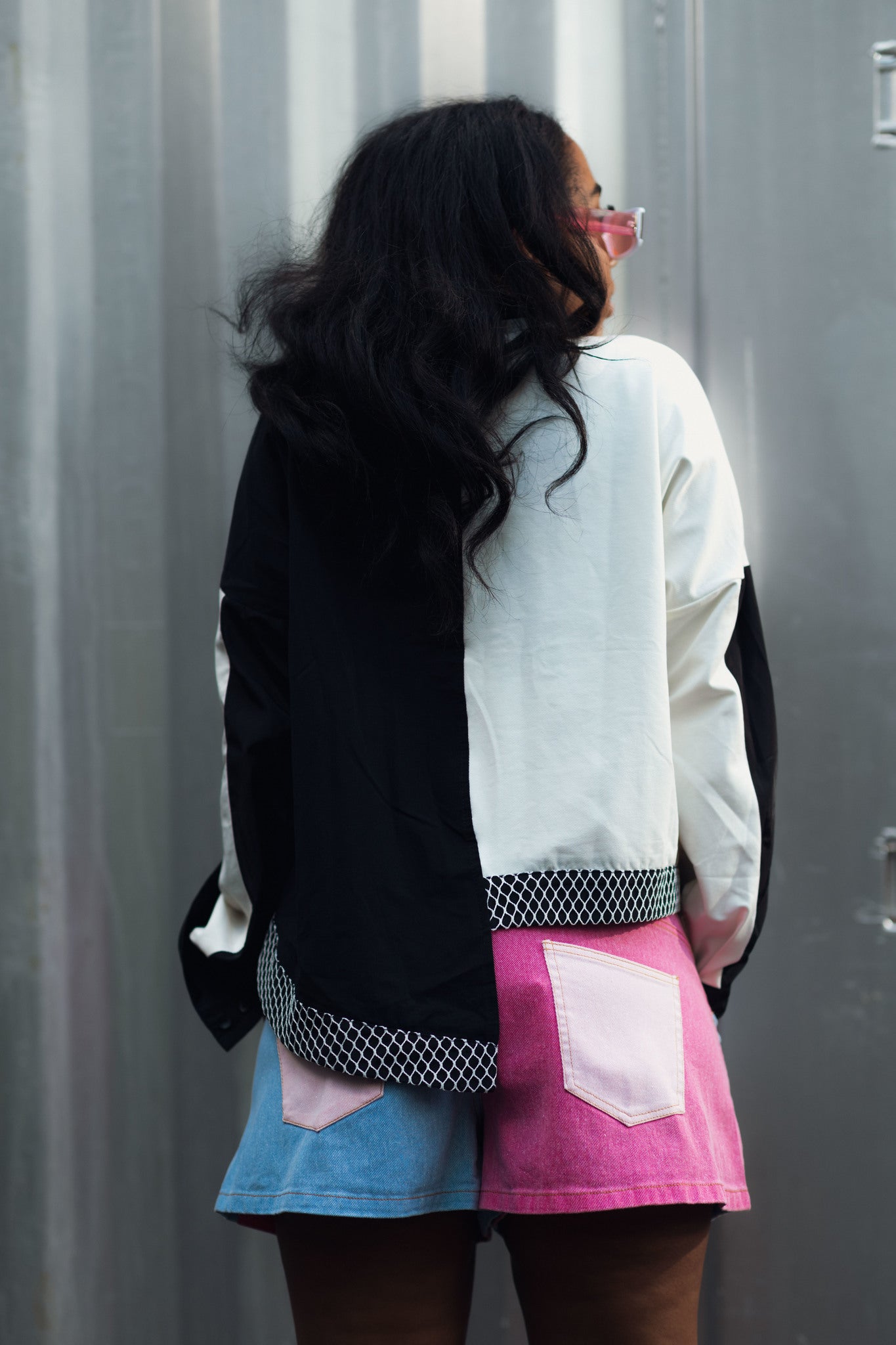 Crop B&W Jacket - UKAI