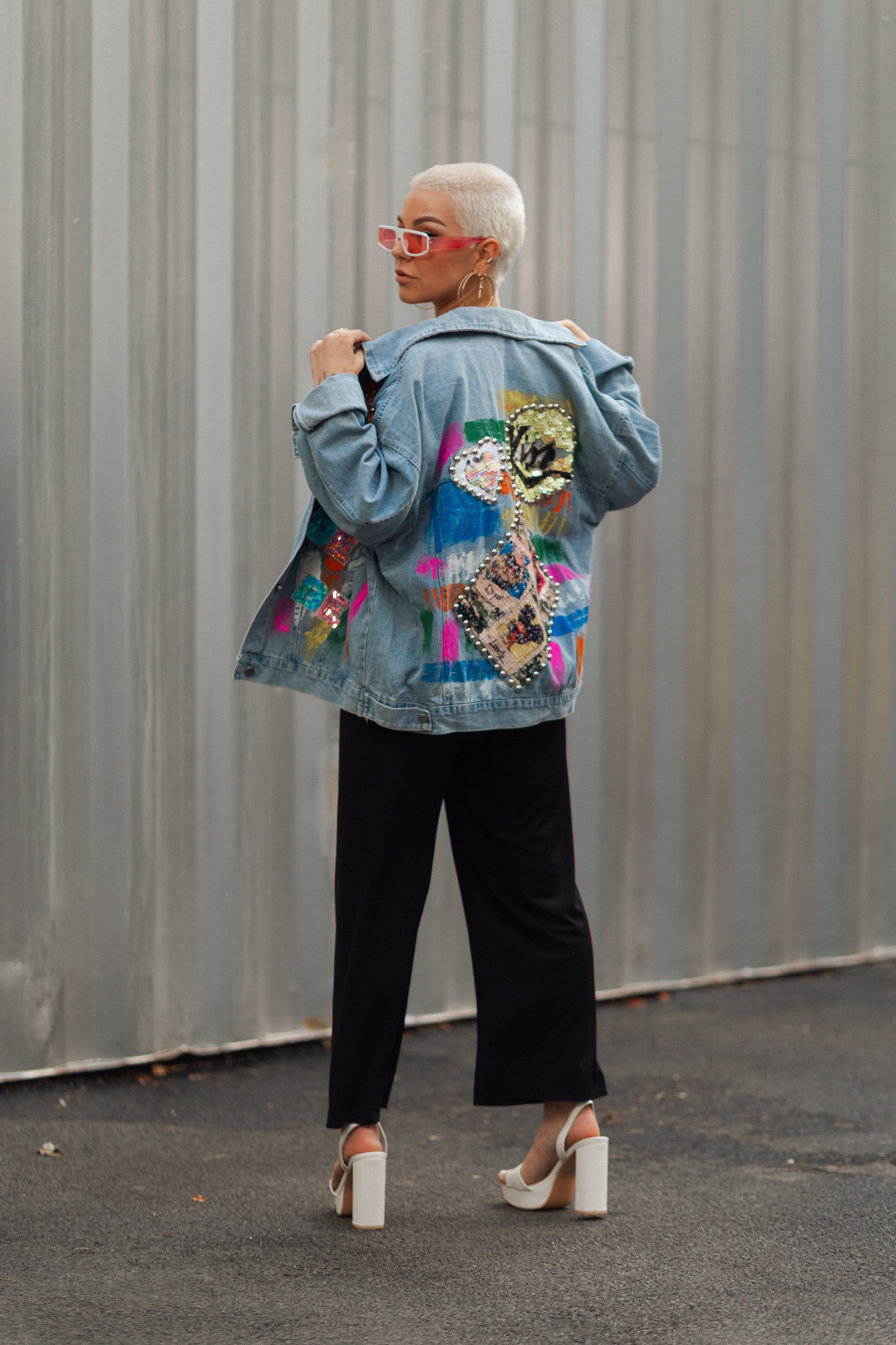 Denim Jacket Rainbow - UKAI