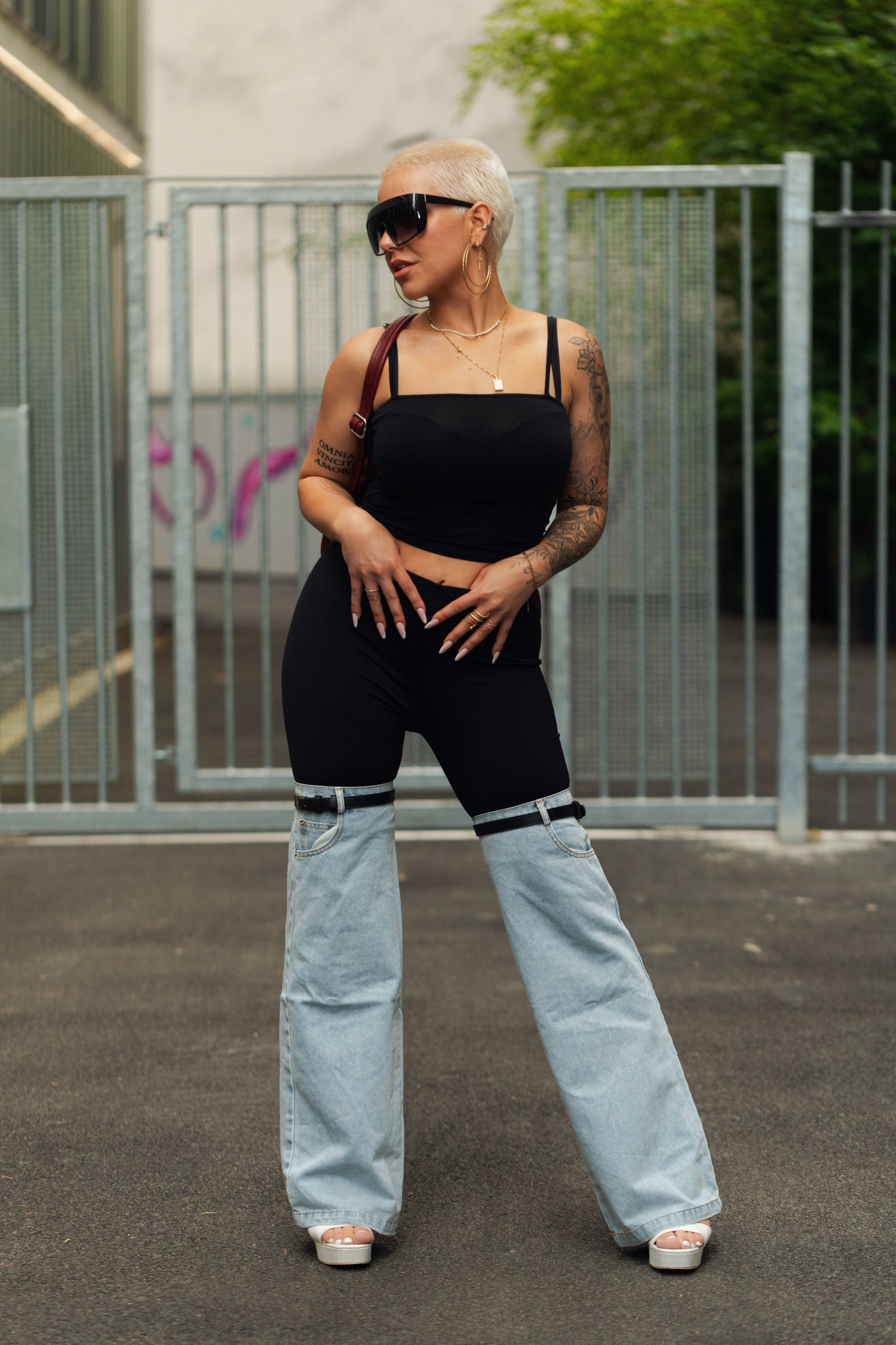 Half Denim Pants - UKAI