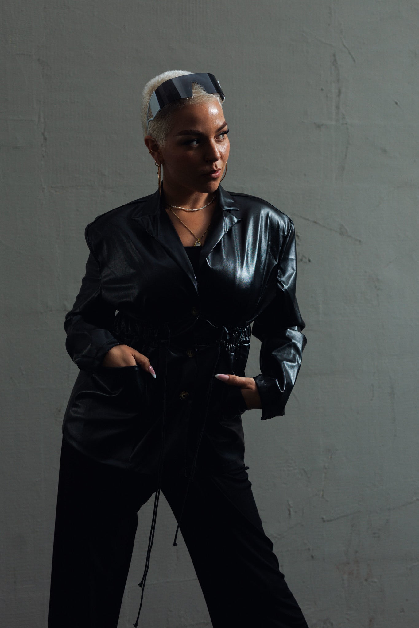 Faux Leather Jacket - UKAI