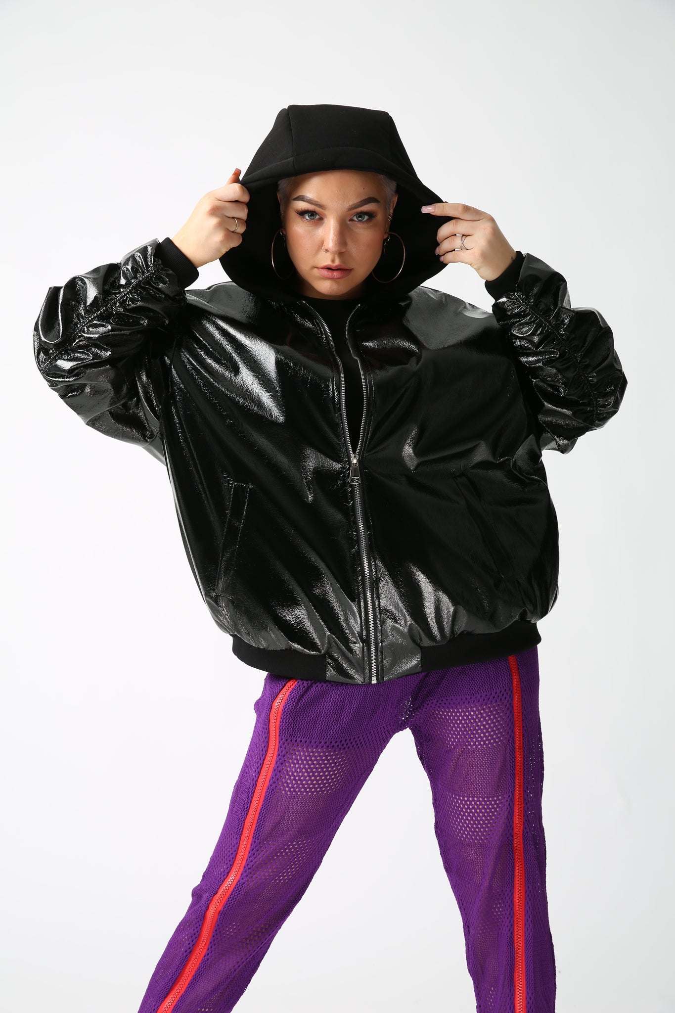 Bomber Hooded Jacket - UKAI