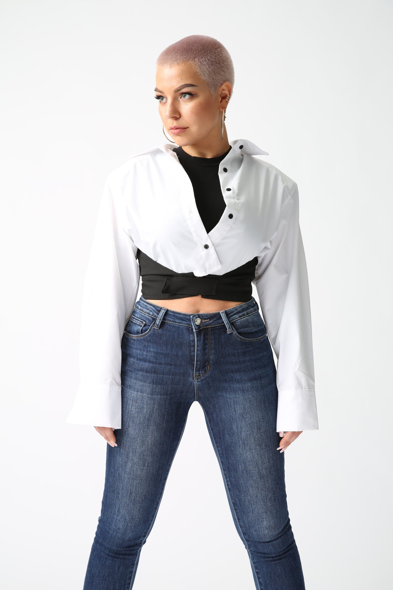 Cropped Shirt - UKAI