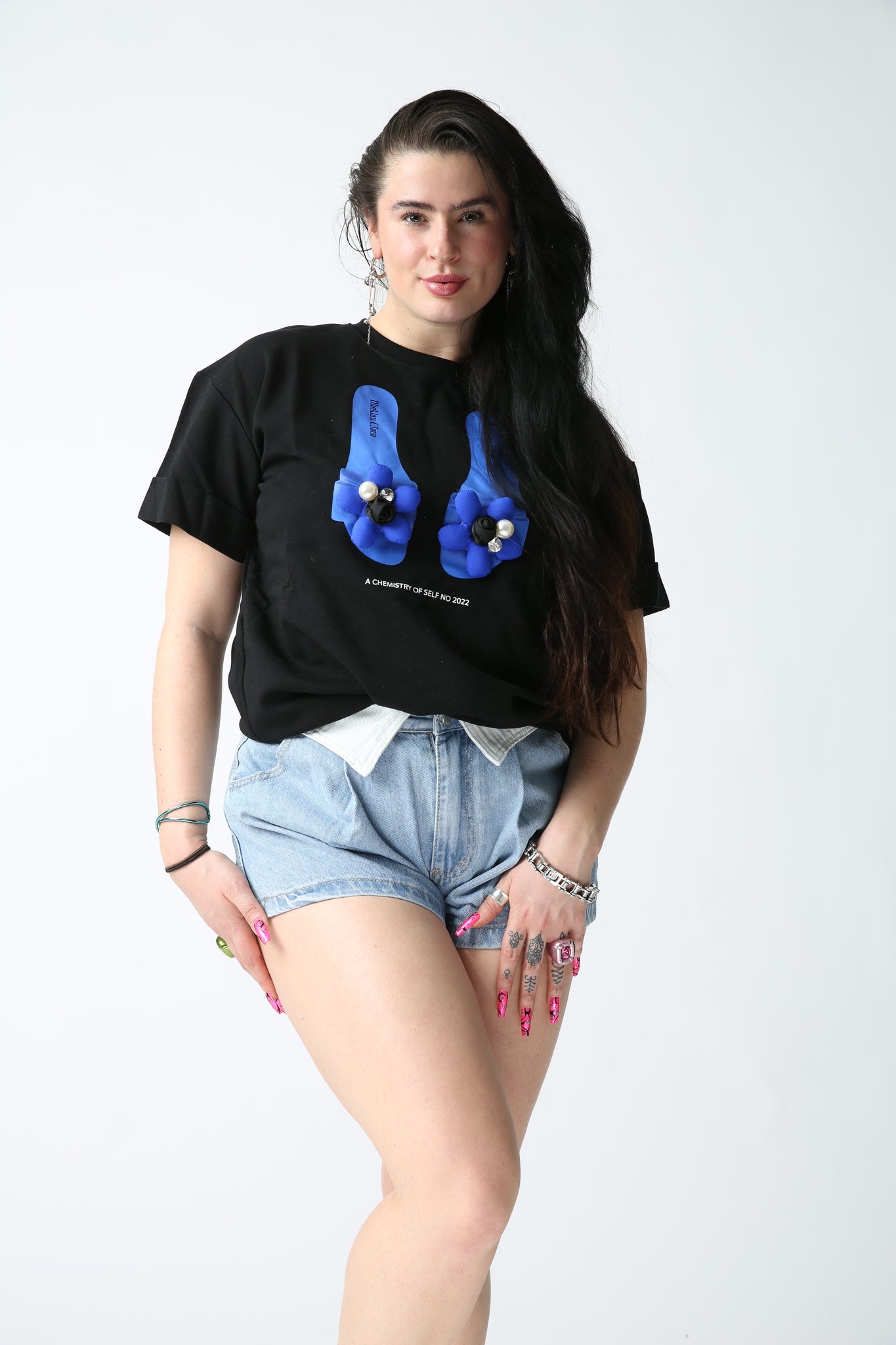 T-Shirt Blue Slippers -UKAI