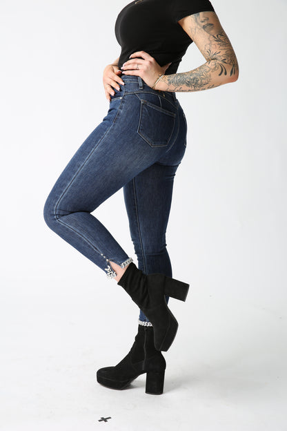 Skinny Jeans Ankle Jewel - UKAI